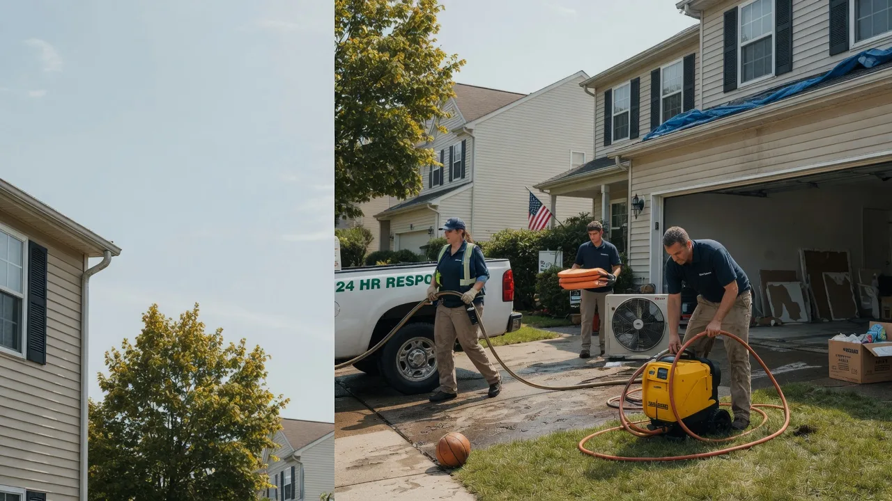 Emergency Water Damage Restoration in Poolesville, MD near me